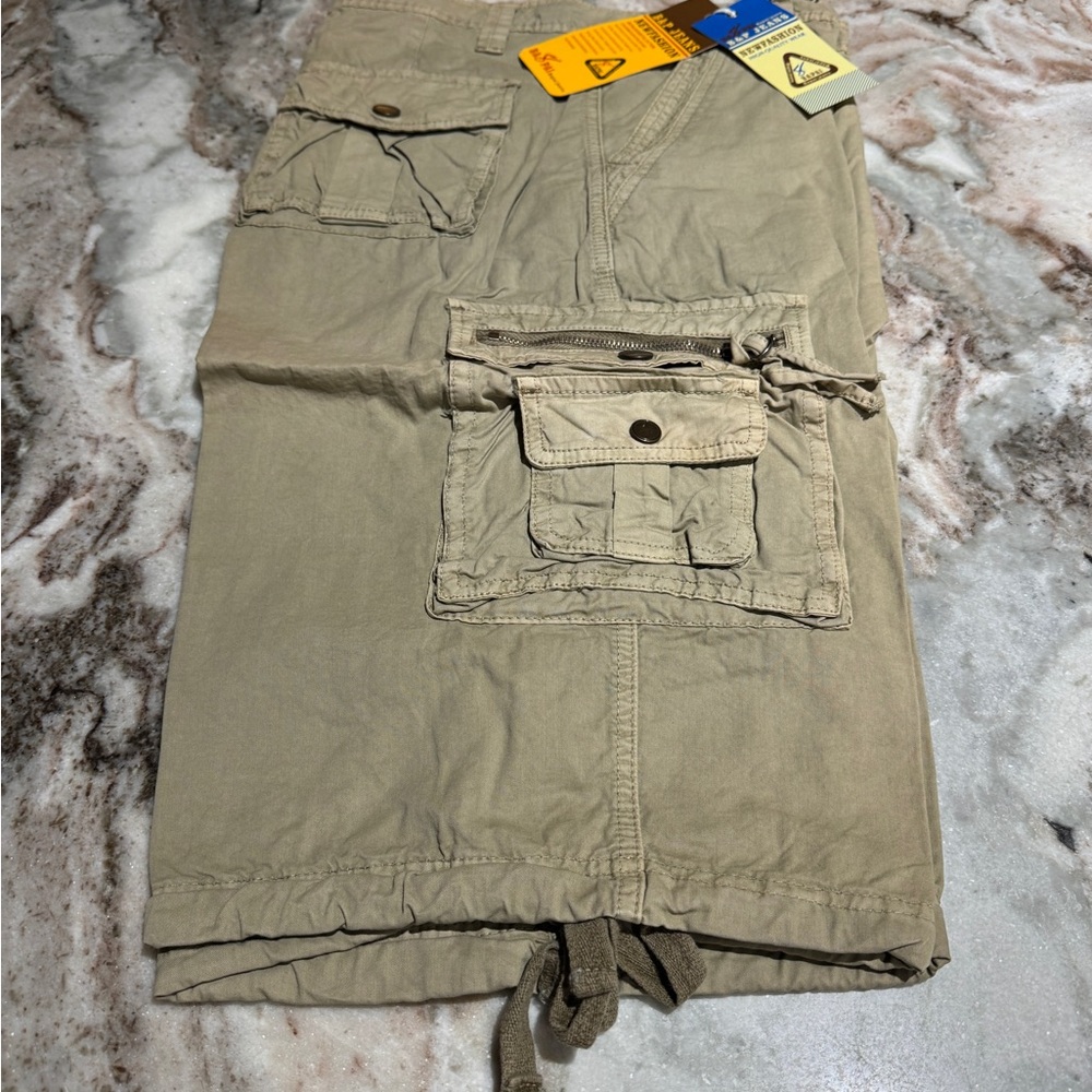 Men's Cargo Shorts - Khaki by